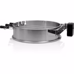 BBQ-Toro Set de brochettes en acier inoxydable pour bouilloire grill Ø 57 cm Ce solide ensemble de brochettes pour barbecue f ...