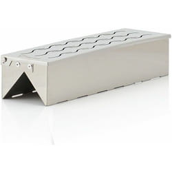 Bbq-toro - Boîte à fumée en acier inoxydable 'Triangle' 31 x 8,5 x 6,5 cm