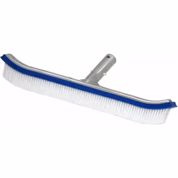 Zelsius Brosse de piscine à coins arrondis | 44 x 3 x 5 cm | Nettoyeur de fond de piscine pour perche télescopique | Brosse d ...