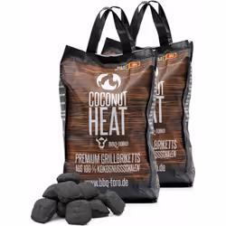 BBQ-Toro Briquettes de barbecue de qualité supérieure faites à 100 % de noix de coco En raison de la forte densité et de la p ...