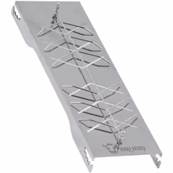 BBQ-Toro Planche à saumon en acier inoxydable pour poissons et filets de saumon | Gril, gril sphérique Avec la planche à saum ...