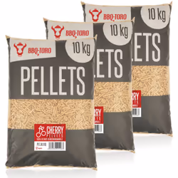 BBQ-Toro Cherry Pellets 100% bois de cerisier, 30 kg Avec les pellets de fumage en bois de cerisier, vous vivrez une expérien ...