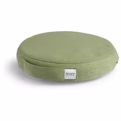 VLUV Sova, Coussin de chaise, Universel, Polyester, Silicone, Vert, Rond, 200 kg
