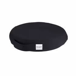 VLUV Leiv, Coussin de chaise, Polyvinyl chloride (PVC), Universel, Polyester, Silicone, Noir, Rond