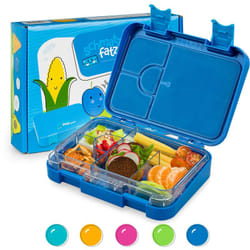 Schmatzfatz Lunch Box Enfant, Boite Repas Compartiment, Boite à Lunch Bento Colorée, Boite a Gouter Enfant Sans bpa, Boite Dejeuners Etanche et