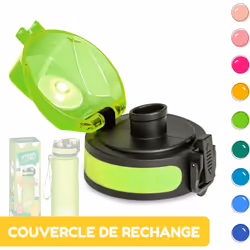 ÉTANCHEZ VOTRE SOIF DE VICTOIRE : Ce bouchon de bouteille d'eau anti-fuite pour la salle de sport est le parfait compagnon de ...