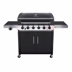 Char-Broil Convective 640 B XL, Grill, Gaz, 6 zone(s), 3000 W, Piezo, Chariot