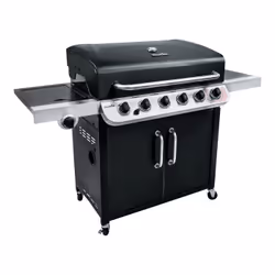 Char-Broil Convective 640 B XL Grill Chariot Gaz Noir, Acier inoxydable