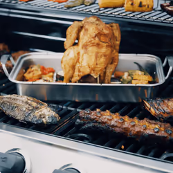 Char-Broil Convective 640 B XL Grill Chariot Gaz Noir, Acier inoxydable - Vue supplémentaire 7