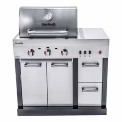 Char-Broil Ultimate 3200, 6600 W, Grill, Gaz, 3 zone(s), Ensemble de cuisson, Grille