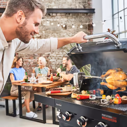 Char-Broil Professional CORE B 3 Grill Chariot Gaz Noir, Acier inoxydable 11540 W - Vue supplémentaire 7