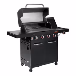 Char-Broil Professional CORE B 4 Grill Chariot Gaz Noir, Acier inoxydable 13180 W