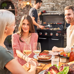 Char-Broil Professional CORE B 4 Grill Chariot Gaz Noir, Acier inoxydable 13180 W - Vue supplémentaire 7