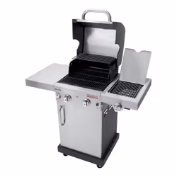 Char-Broil Professional PRO S 2 Grill Chariot Gaz Noir, Acier inoxydable 9670 W