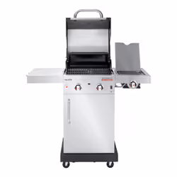 Char-Broil Professional PRO S 2 Grill Chariot Gaz Noir, Acier inoxydable 9670 W