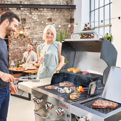 Char-Broil Professional PRO S 3 Grill Chariot Gaz Noir, Acier inoxydable 10570 W - Vue supplémentaire 6