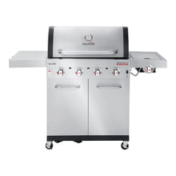 Char-Broil Professional PRO S 4 Grill Chariot Gaz Noir, Acier inoxydable 12900 W