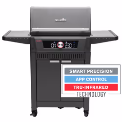 Char-Broil 140991, Gaz, 2 zone(s), 8440 W, 620 x 430 mm, Acier, 620 x 430 mm