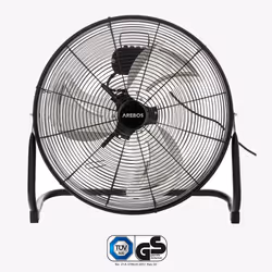 Arebos AR-HE-BV20120S, Noir, 5 kg
