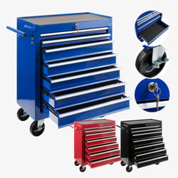 Arebos 4260551583315 chariot de service Bleu