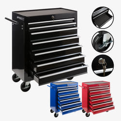 Arebos 4260551583322 chariot de service Noir