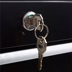 Arebos 4260551583322 chariot de service Noir