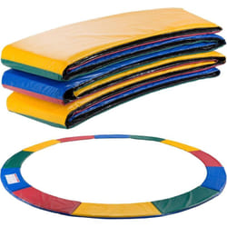 Arebos - Coussin de Protection pour Trampoline de Remplacement Trampoline Couverture Rembourrage 396 cm Multicolore