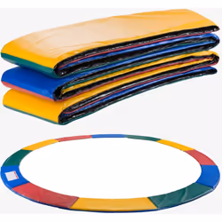 Description générale Profitez du trampoline en toute sécurité grâce au protège-rebord AREBOS. Conçu pour les trampolines rond ...
