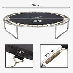 Arebos AR-HE-SPR016 trampoline d'exercice