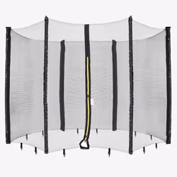Arebos Filet de trampoline pour 6 poteaux - 305 cm, Noir