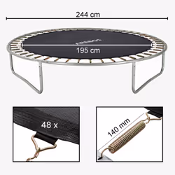 Arebos AR-HE-SPR002, 2,4 kg