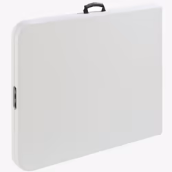 Arebos Table de Jardin Blanche 12,5 kg - Vue supplémentaire 5