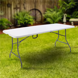 Arebos Table de Jardin Blanche 12,5 kg - Vue supplémentaire 7