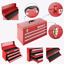Arebos 4260551586804 boite à outils Rouge - Vue supplémentaire 6