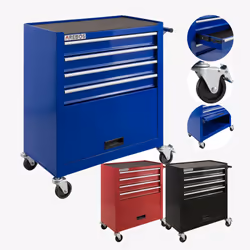 Arebos 4260551586835, Bleu, 620 mm, 330 mm, 655 mm, 22,5 kg