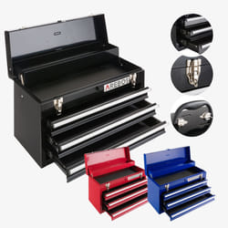 Arebos 4260551586866 boite à outils Noir