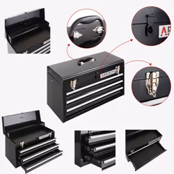 Arebos 4260551586866 boite à outils Noir - Vue supplémentaire 6
