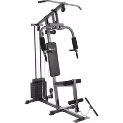 Station de Musculation Banc Appareil Complet Charge maximale 150 kg (pois de la personne inclus) TECTAKE. La machine est livr ...