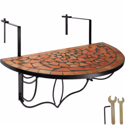 TecTake 402765, Marron, Acier