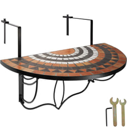 TecTake 402774 table de jardin Blanc