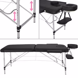 TecTake 402786 table de massage