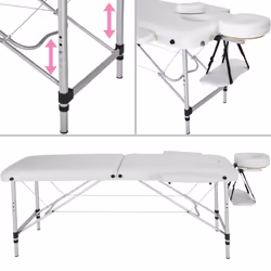 TecTake 402788 table de massage