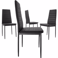 TecTake 402837 Ensemble de meubles de salle à manger Noir - Vue supplémentaire 5