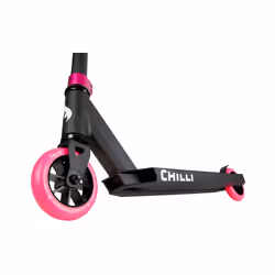 Chilli Pro Scooter BASE / ROCKY Universel Trottinette Stunt Noir, Rose