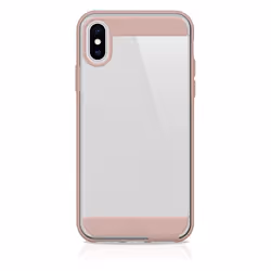 Hama Innocence Clear, Housse, Apple, iPhone XS Max, 16,5 cm (6.5"), Rose, Blanc