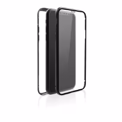 Hama 360 Glass, Coque, Apple, Apple iPhone X/Xs, 14,7 cm (5.8"), Noir, Transparent
