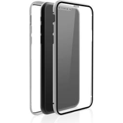 Hama 360° Glass coque de protection pour téléphones portables Folio Argent, Transparent