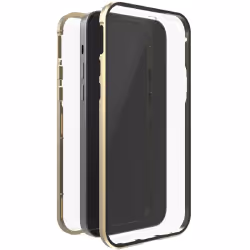 Hama 360 Glass, Apple, Apple iPhone 12/12 Pro, Résistant aux rayures, Or, Transparent, 1 pièce(s)