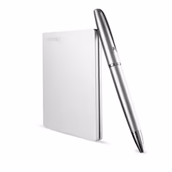 Toshiba Canvio Slim disque dur externe 1 To Argent