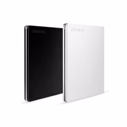 Toshiba Canvio Slim disque dur externe 1 To Argent - Vue supplémentaire 4